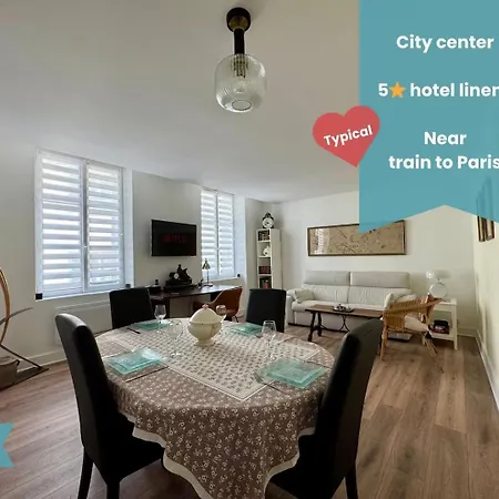 Typique 2 Pieces - Centre-ville - Rer A A 4 Min Apartamento